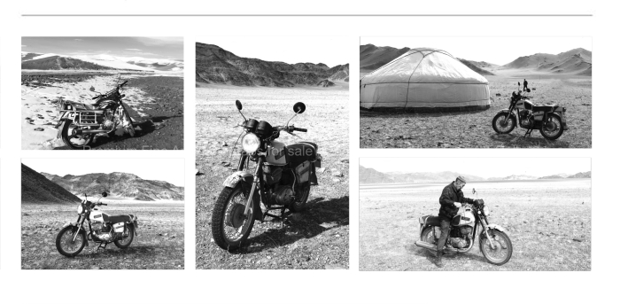 SENSE-OF-PLACE-Bike-in-Western-Mongolia-BLACK-AND-WHITE-FINE-ART-PHOTOGRAPHY-FOR-SALE