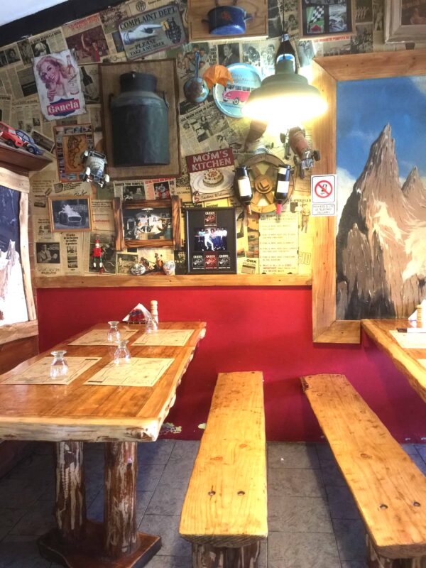 Explore the town or village of El Chaltén Argentina before trekking Mount Fitz Roy Mountain. Los Glaciares National Park in the Argentinean Patagonia. Street Photography in Town of El Chaltén Argentina South America, Travel Photography in El Chaltén Argentina South America blog by Dr Zenaidy Castro