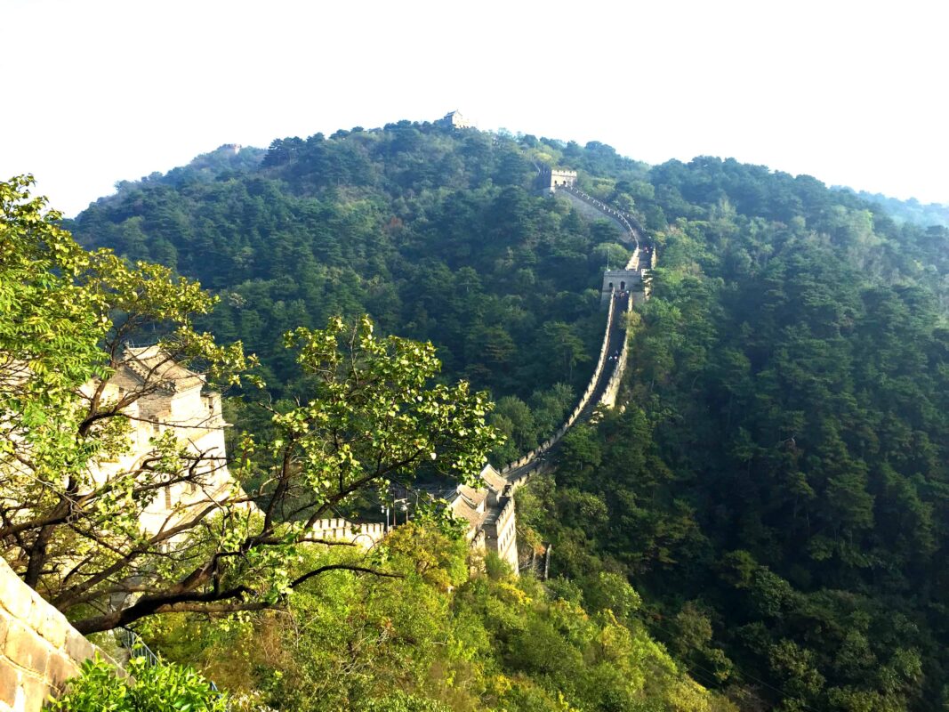 Great Wall of China with Sepia Photography, Great Wall China Sepia photos, Black and White Sepia tone photography