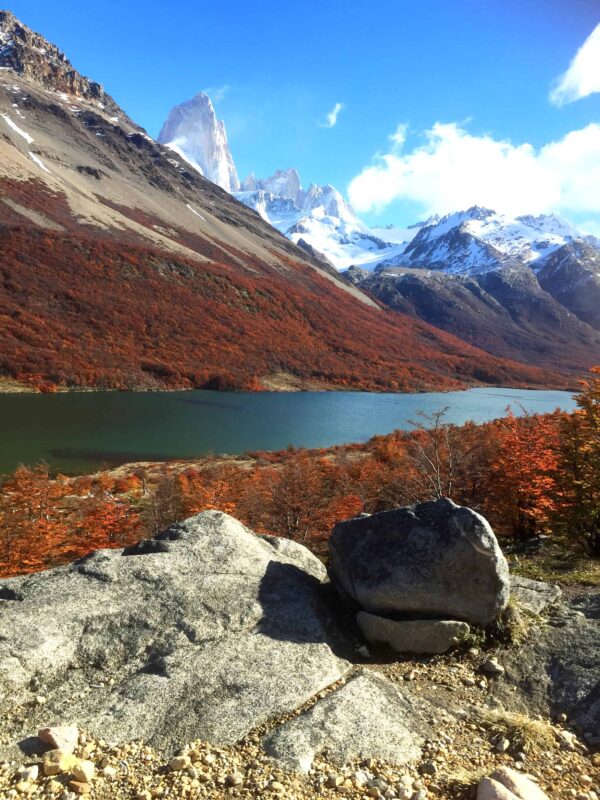 Hiking to Mount Fitz Roy and Hiking to Laguna de los Tres in El Chaltén, Sendero al Fitz Roy, Cerro Fitz Roy Patagonia, the trail to Mount Fitz Roy and Laguna de los Tres. Fitz Roy Trek as one of Patagonia's Best Hikes, Patagonia South America