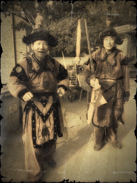 Great Wall of China with Sepia Photography, Great Wall China Sepia photos, Black and White Sepia tone photography