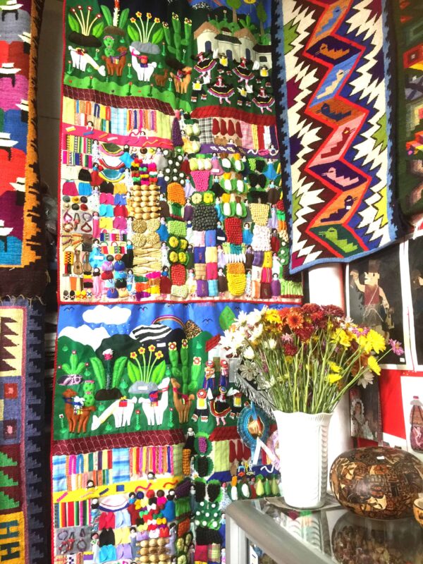 Street Photography in San Pedro de Atacama Chile South America, Street Photos in Town Plaza of San Pedro de Atacama Chile.