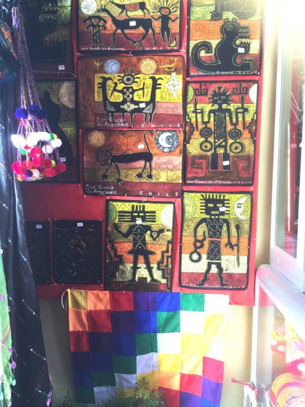 Street Photography in San Pedro de Atacama Chile South America, Street Photos in Town Plaza of San Pedro de Atacama Chile.