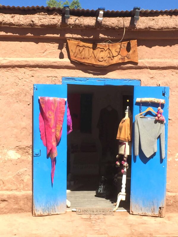 Street Photography in San Pedro de Atacama Chile South America, Street Photos in Town Plaza of San Pedro de Atacama Chile.