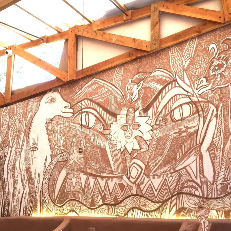 Street Photography in San Pedro de Atacama Chile South America, Street Photos in Town Plaza of San Pedro de Atacama Chile.