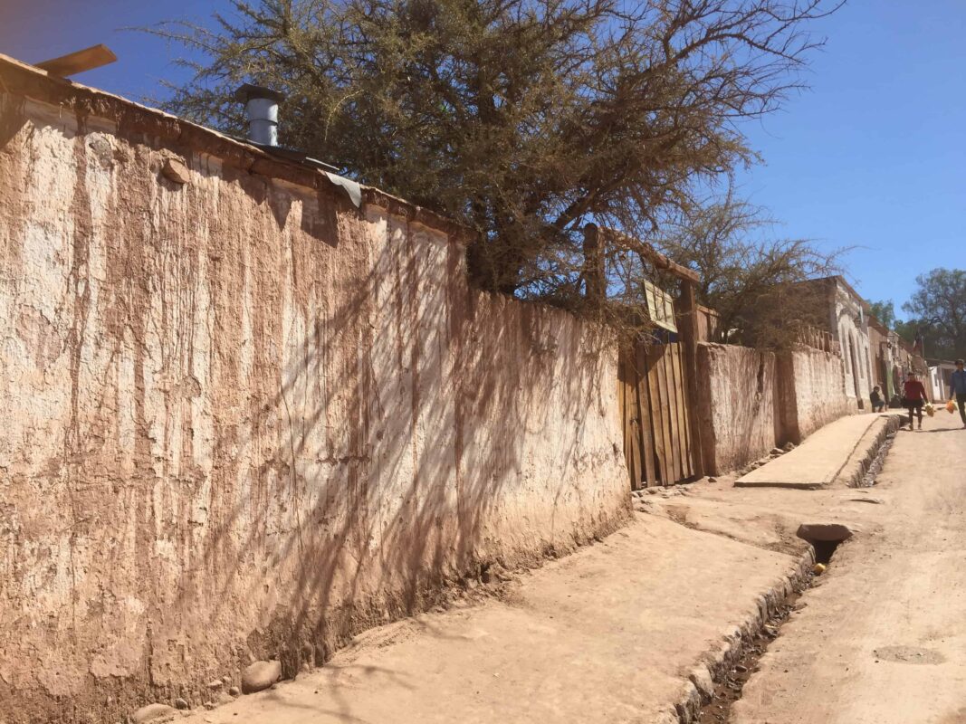 Street Photography in San Pedro de Atacama Chile South America, Street Photos in Town Plaza of San Pedro de Atacama Chile.
