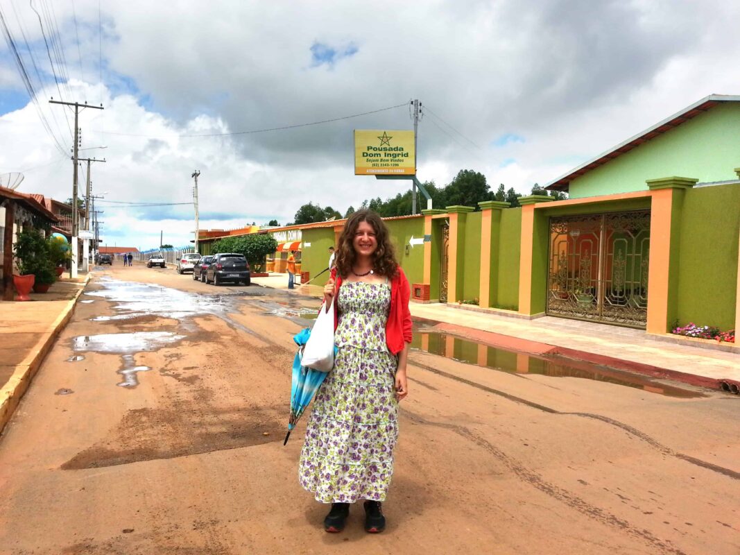 Spiritual Healing and Streetscapes in Casa Dom Inacio de Loyola Abadiânia Brazil. Spirithist healing centre with John of God at Casa Dom Inacio de Loyola at the Casa Healing Center in Brazil.