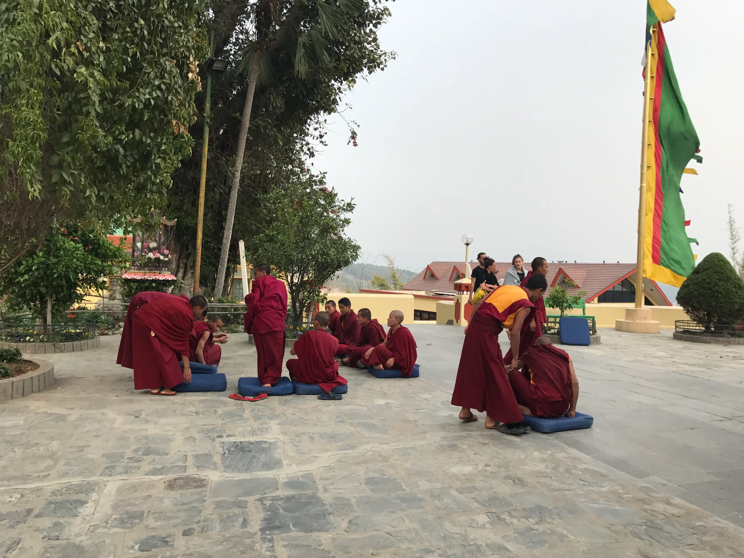 Dental Volunteering work in Kopan Monastery Kathmandu, Buddhist monastery in Kopan
