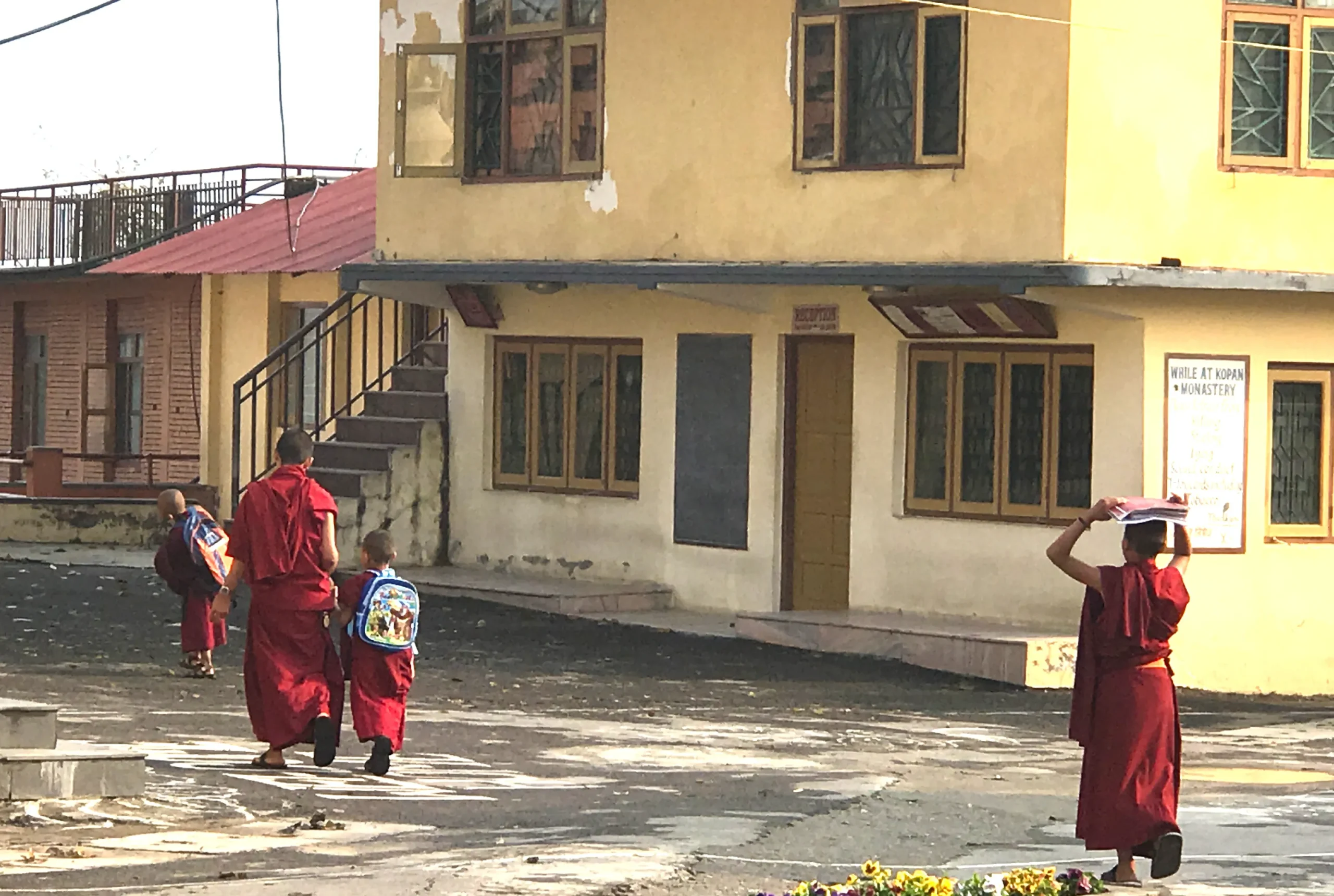 Dental Volunteering work in Kopan Monastery Kathmandu, Buddhist monastery in Kopan