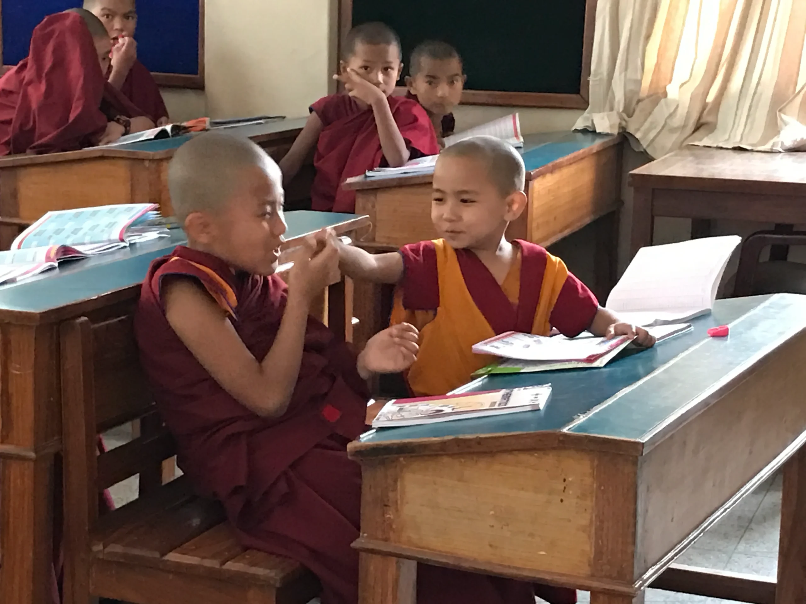 Dental Volunteering work in Kopan Monastery Kathmandu, Buddhist monastery in Kopan