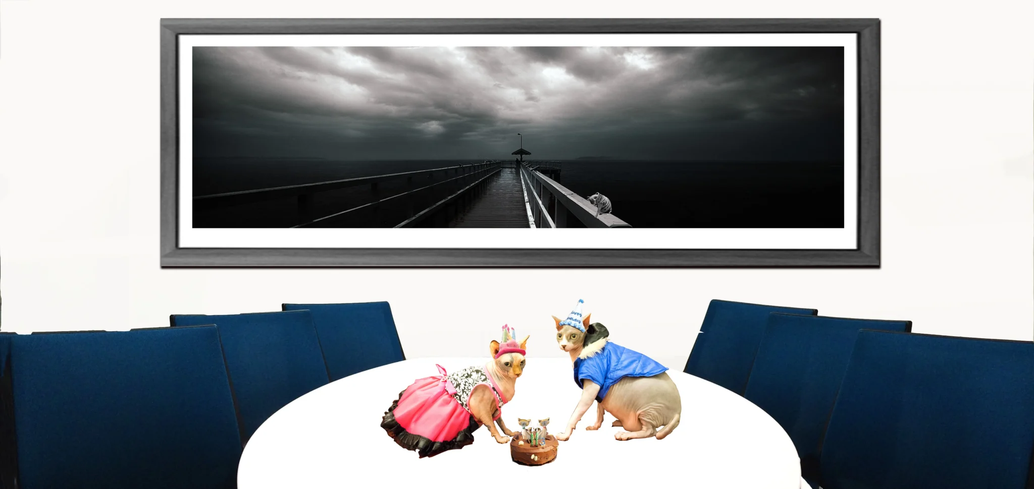 Black and White Waterscapes Photos - At the Water's Edge