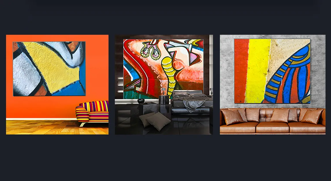 URBAN POP ART AND GRAFFITI ABSTRACT 7